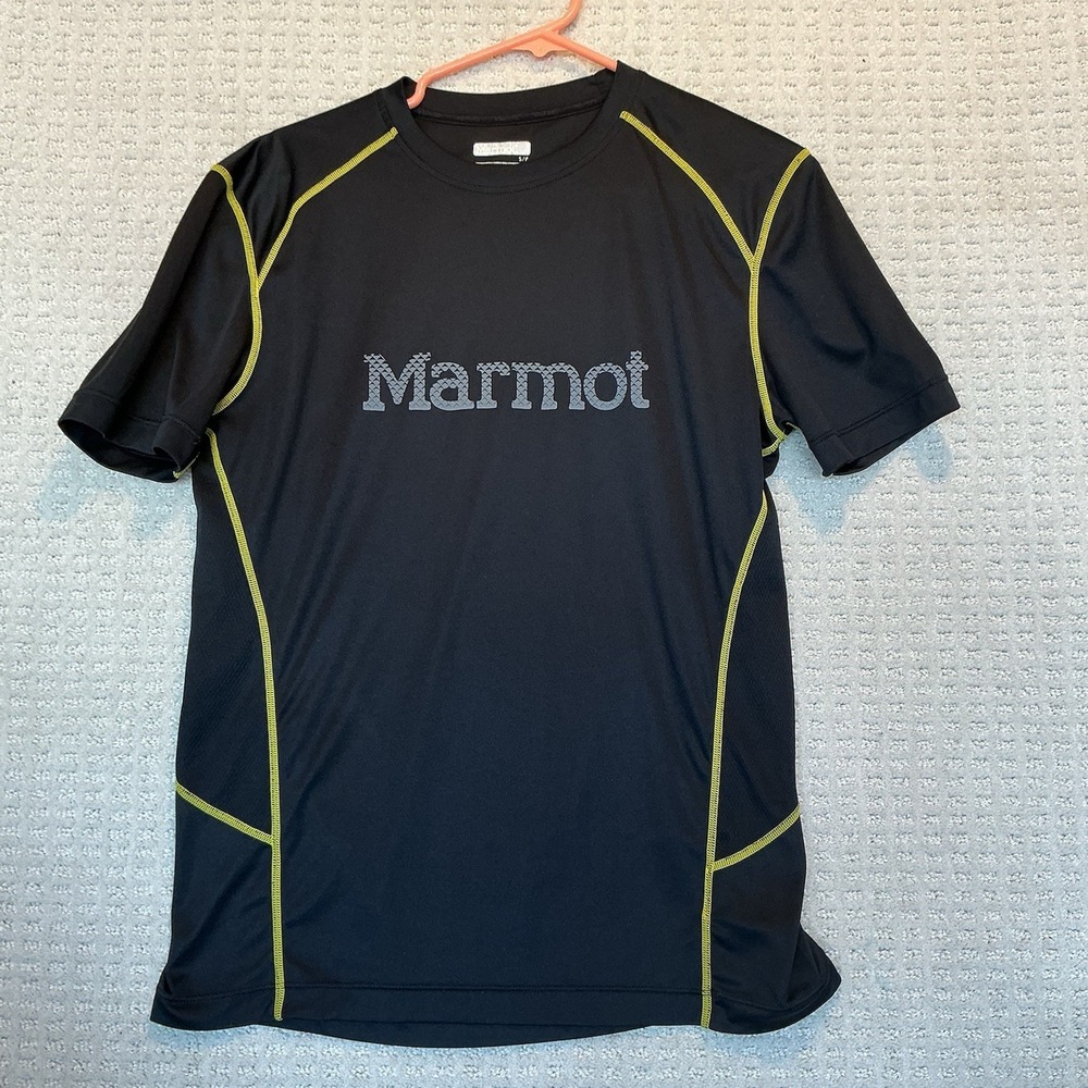 Marmot Men's Ridge Line Graphic Short Sleeve Quick Dry Athletic‎ Shirt Small